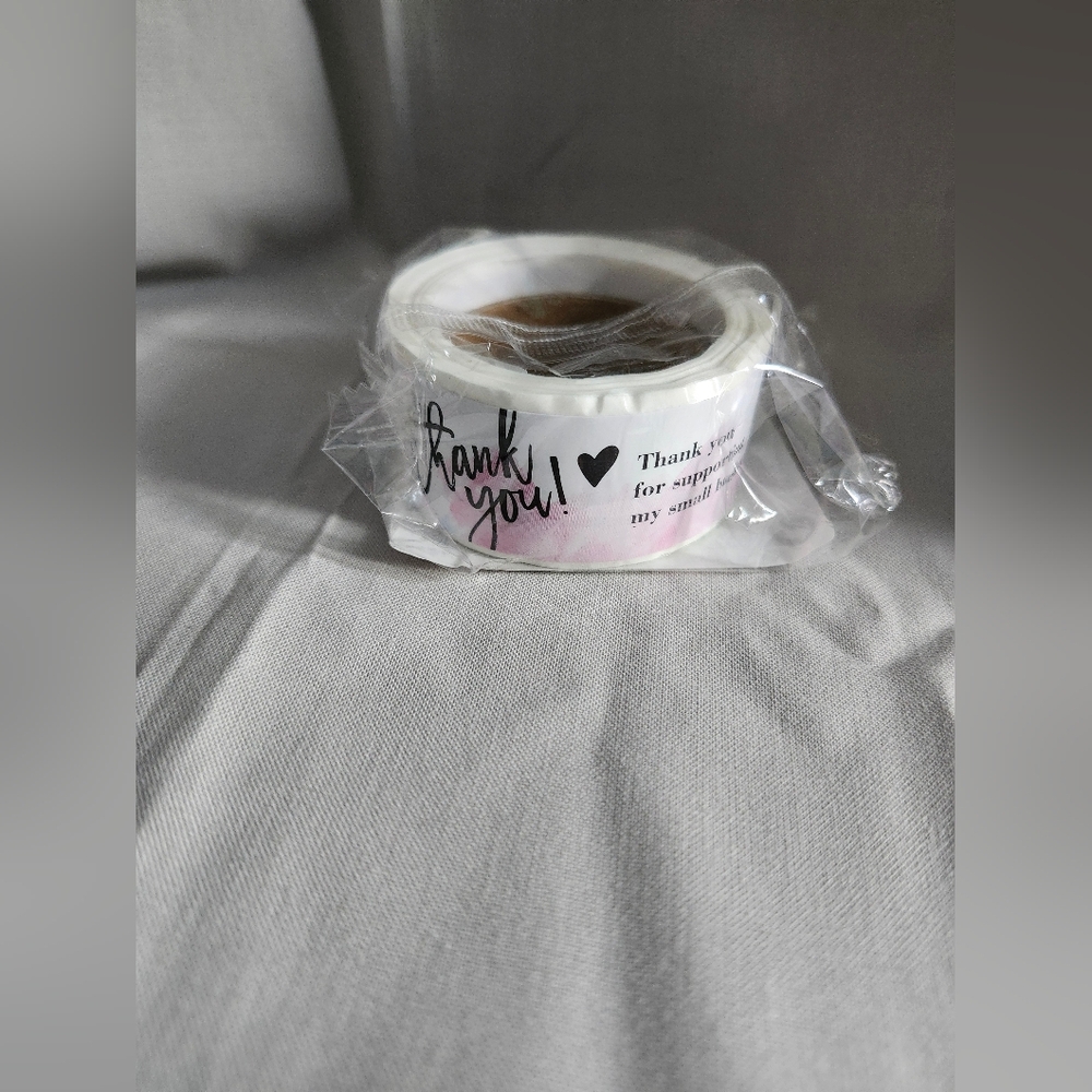 120pcs Thank You Stickers Roll